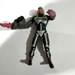 Vintage Jonny Quest glow in the dark Evil Ezekal Rage Action Figure 1995 Galoob